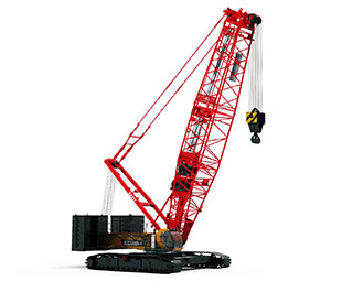 320T Lattice Boom Crawler Crane